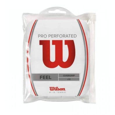 BLISTER WILSON 12 OVERGRIPS PRO PERFORATED