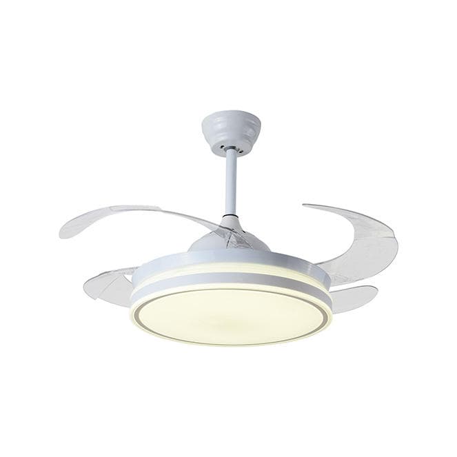 BEL AIR HOME Ventilador de Techo ATENAS con Motor DC Silencioso, Luz LED 36W y Mando - 108cm, 3 Temperaturas de Luz