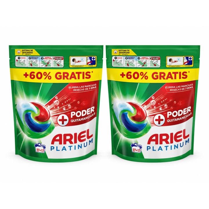 Ariel Pods (27+17 D) x2 Platinum Poder total 88 D