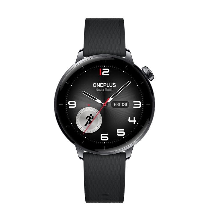 OnePlus Watch 3, 43mm - Disponible en color Black Steel y Silver Steel.