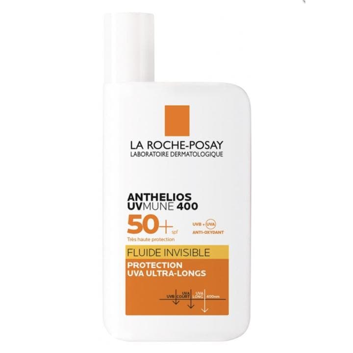 LA ROCHE-POSAY - Anthelios UVMune 400 Crema Solar Fluida Invisible Sin Perfume SPF 50+