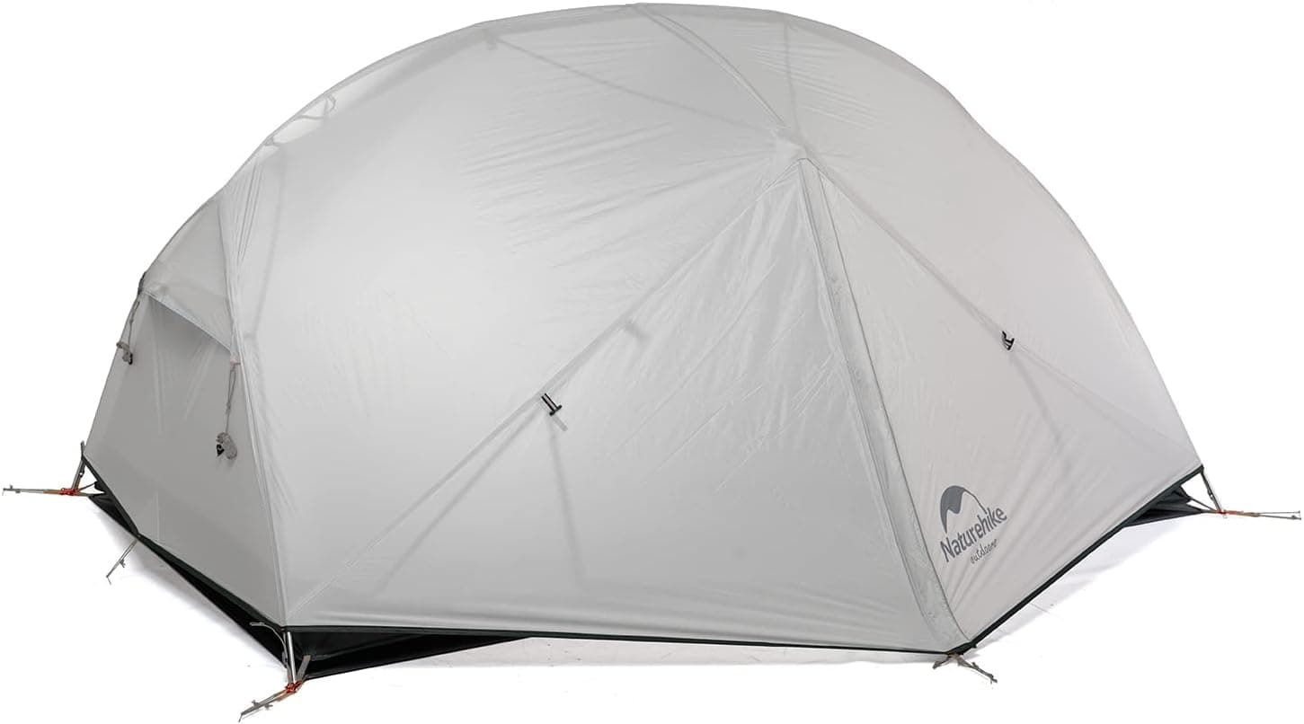 Naturehike Mongar Tienda de Mochilero de Silicona Ultraligera 20D para 2 Personas para Ciclismo, Senderismo, Acampada