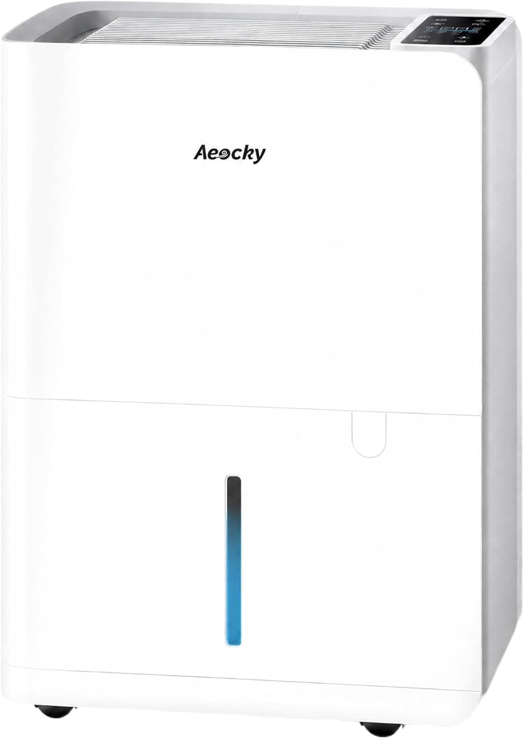 AEOCKY Deshumidificador 25 l/día, Secado de Ropa, Depósito 2,7 l