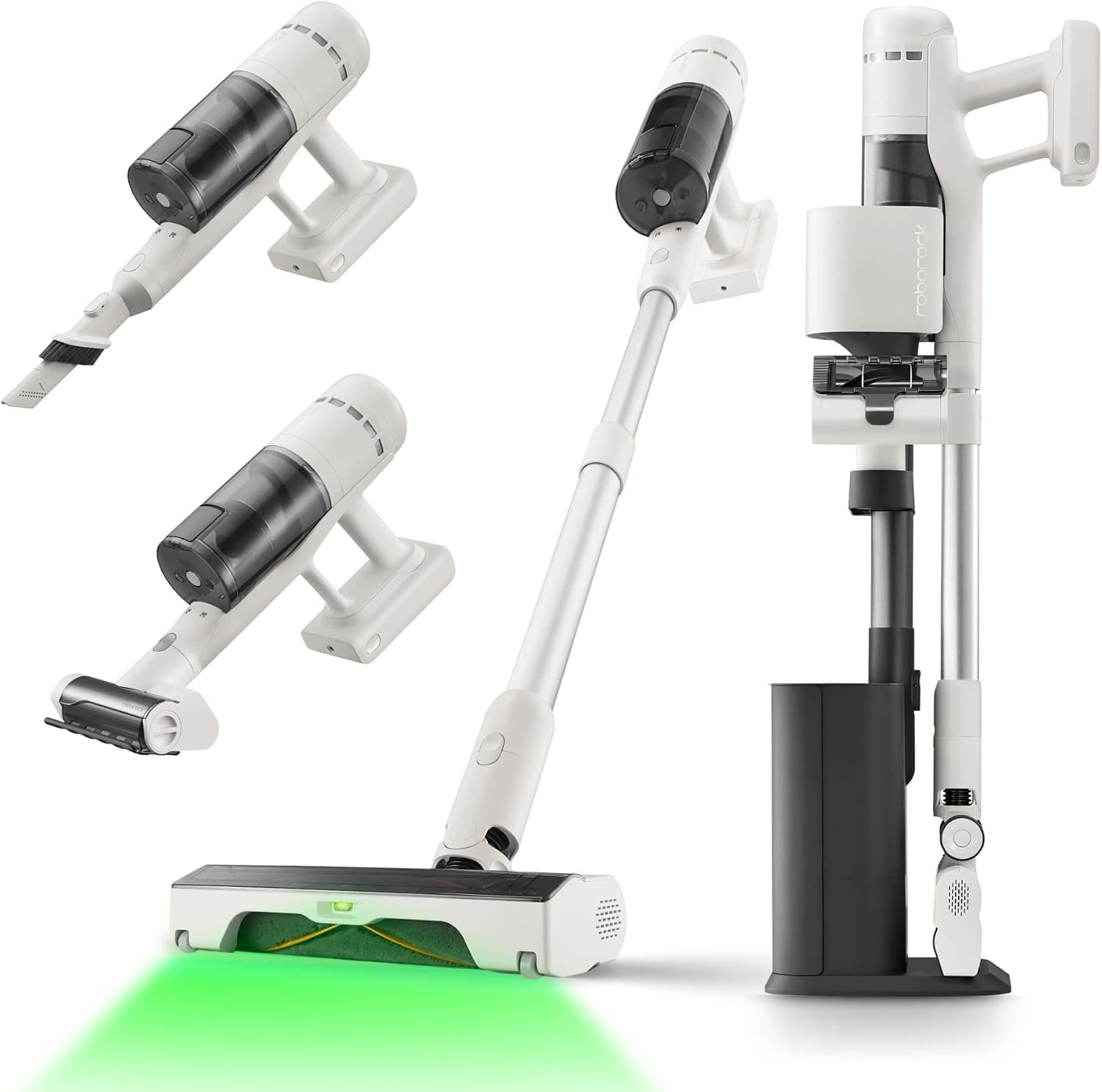 roborock H60 Hub Aspiradora Sin Cable con Base de Vaciado Automático