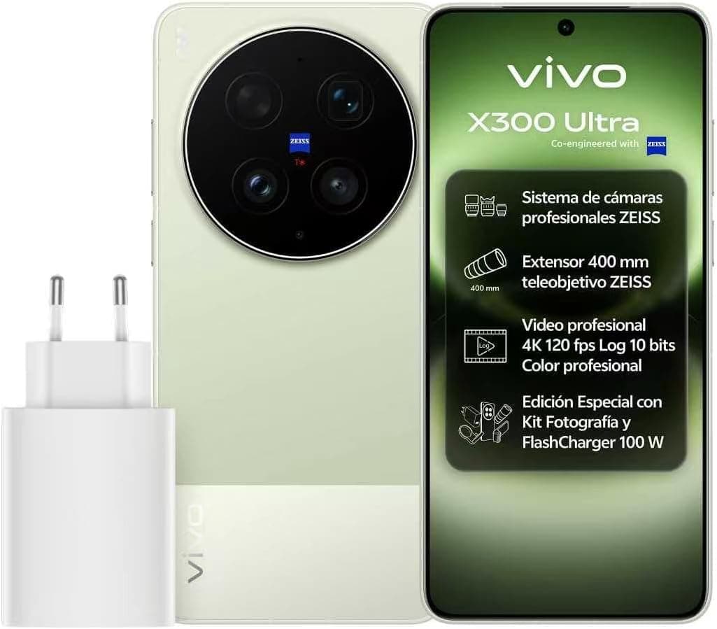 vivo X300 Ultra 16GB+1TB Cámara ZEISS Vídeo Multifocal Batería 6600mAh